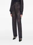 Кружевные брюки Bruuns Bazaar, черный - фото