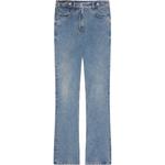 Джинсы Bootcut с цепочкой Givenchy, синий - фото