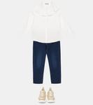 Прямые джинсы Il Gufo, синий - фото 2