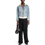 Шерстяные брюки Maison Margiela, белый - фото 6