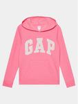 Толстовка обычного кроя Gap, розовый - фото