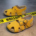 Детские сандалии QIQUDUCK, желтый - фото 2