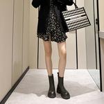 Ботильоны женские Ouumeis, серый - фото 6