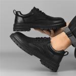 Рабочие ботинки мужские низкие черные AOKANG, черный (стандартный размер спортивной обуви) - фото 9