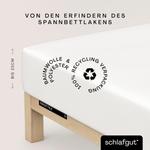 Простыня Schlafgut белый, 160/200 см - фото 3