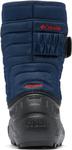 Columbia unisex-child Powderbug Snowlite Strap, Collegiate Navy/Spicy - фото 4