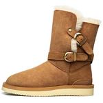 Зимние ботинки женские Au&Mu, черный - фото