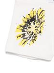 MSGM Kids шорты с цветочным принтом, белый - фото 3