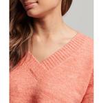 Свитер Superdry Oversized V Neck, оранжевый - фото 3