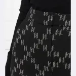 Брюки стандартного кроя Karl Lagerfeld, черный - фото 4