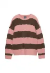 Полосатый джемпер stwd Pull&Bear, Pink - фото