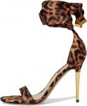 Сандалии Nine West Donatela 2, цвет Leopard Satin - фото 4