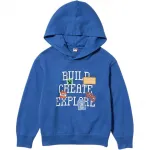 Детский худи UNIQLO, royal синий - фото