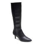 Ботинки Aerosoles Epic2 Kitten Heel Tall Boot, Black Faux Leather - фото 6
