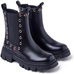 Ботинки GIOSEPPO Women's Glam Oxford Boot, Black White - фото