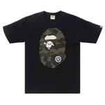Футболка BAPE 1st Camo Big Ape Head, зеленый/черный - фото