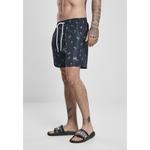 Шорты Urban Classics Swim Shorts Pattern, черный - фото 2