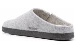 Тапочки zermatt shearling wool felt 'light grey' Birkenstock, серый - фото 3
