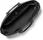 Сумка Michael Kors Hudson Getaway Tote, Light Gunmetal Hardware/Black - фото 2