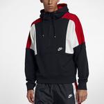 Толстовка Nike Casual Sports Splicing Contrasting Colors Jacket Black, черный - фото 3