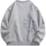 Толстовка унисекс Doraemon, Хизер Грей - фото 8