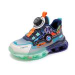 Детские беговые кроссовки Warrior, темно-синий/белый (с флисовой подкладкой) - фото 2