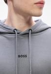 Худи BOSS WESMALLHOOD, Open Grey/Grey - фото 8