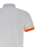 Рубашка-поло с цветными блоками Sun68, серый - фото 4