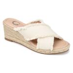 Босоножки на танкетке Shanni Journee, бежевый - фото 2