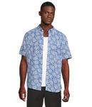 Рубашка Johnston & Murphy Short, темно-синий - фото