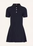 Платье-Поло пике Tommy Hilfiger, синий - фото