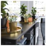 Поднос Ikea Glattis 38 см, золотой - фото 8