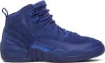 Кроссовки Air Jordan 12 Retro BG Deep Royal, синий - фото