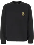 Толстовка с вышивкой DOLCE & GABBANA, черный - фото