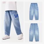 Джинсы Grade School Moderate Lee, серый синий - фото 7