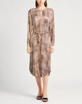 Платье миди Peserico, серо-коричневый - фото 2