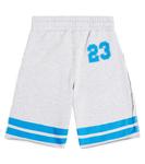 Шорты из хлопкового джерси team 23 Off-White Kids, серый - фото 3