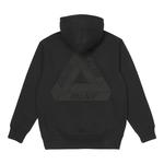 Толстовка x calvin klein tri-ferg hoodie 'black' Palace, черный - фото