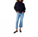 Береговой свитер в черном цвете MERSEA - фото