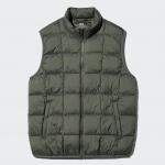 Жилет Uniqlo Pufftech, 56 оливковый - фото