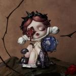 Фигурка Pop Mart Skullpanda Glimpse Valentine's Day Figure Limited edition - фото 3