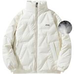 Пуховик унисекс Jeep, белый - фото