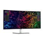 Монитор изогнутый Dell UltraSharp U4025QW, 40", 5120x2160, 120 Гц, IPS Black, серебристо-белый - фото 2