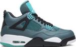 Кроссовки Air Jordan 4 Retro 30th Teal, зеленый - фото
