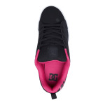 Кроссовки Dc Shoes Court Graffik, black/pink stencil - фото 2