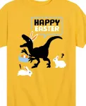 Футболка с принтом "Dino Happy Easter" для мальчиков Hybrid, желтый - фото 3