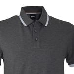 Футболка поло мужская серая HUGO BOSS - фото 2