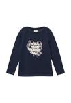 Топ s.Oliver Long sleeved top, Navy/Blue - фото