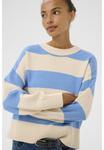 Джемпер Part Two SERAFINE, Silver Lake Blue Stripe/Light Blue - фото 4
