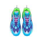 Кроссовки lv runner tatic sneakers 'blue pink green' Louis Vuitton, синий - фото 3